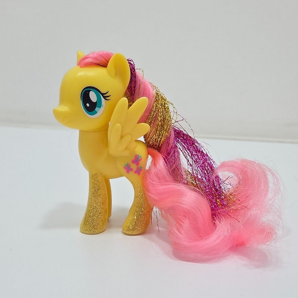 My Little Pony Friendship Festival Party Friends Fluttershy G4 MLP Tinsel Hair